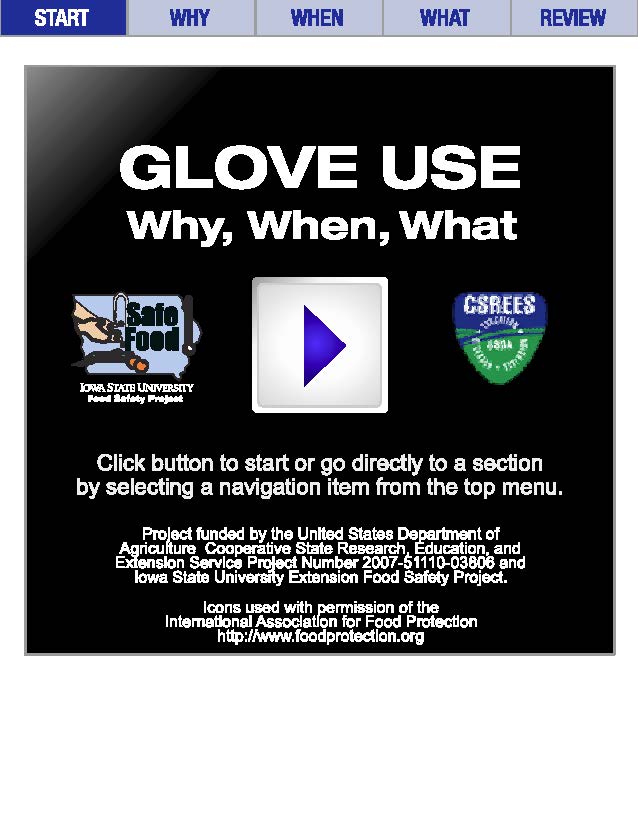 Glove Use & Food Safety