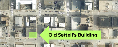 Proposed location on 11th Street