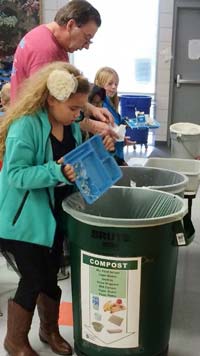 LPS cafeteria composting program