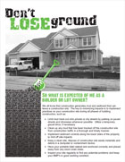 Don't Lose Ground Brochure cover