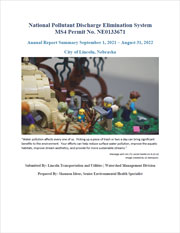 NPDES Annual Report - September 1, 2018 – August 31, 2019