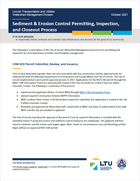 Sediment & Erosion Control Permitting and Inspection Guideline cover