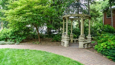 Dome at the park. Perfect for a special ceremony.