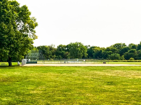 A bronze level ballfield located in Peterson Park.