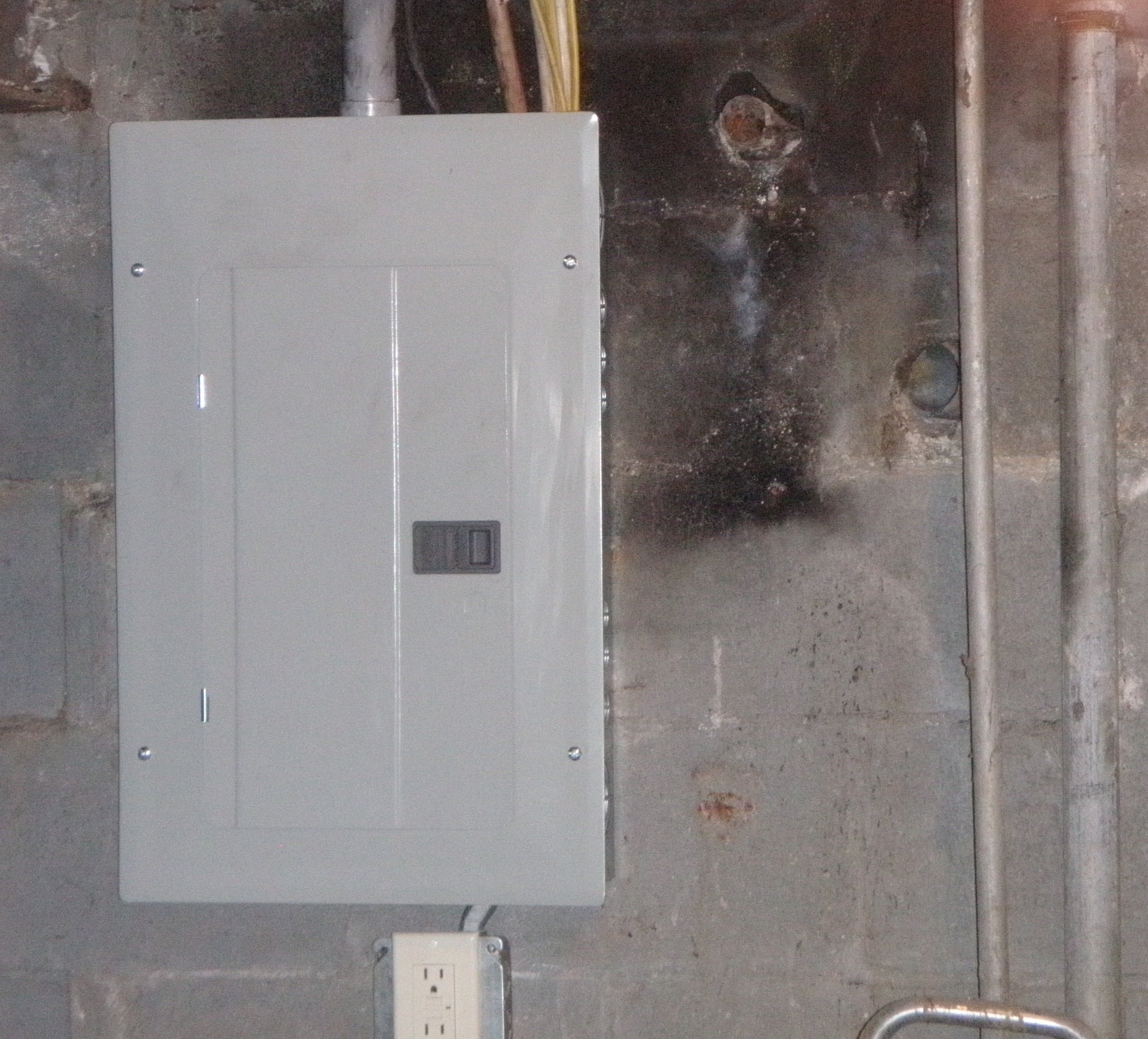 Electrical Panel - new, after repair