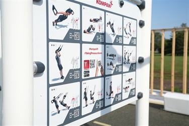 FitBLOCK Standard Workout signage