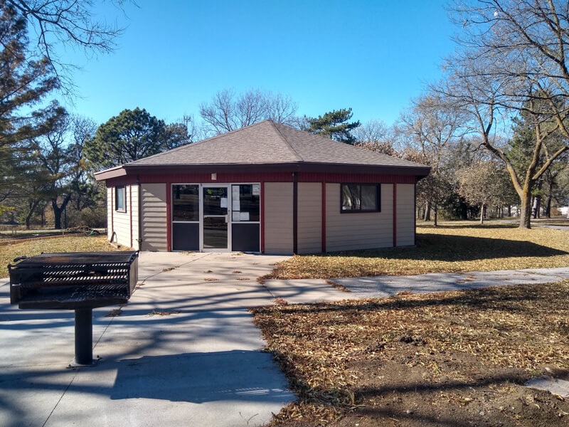 Van Dorn Enclosed Shelter exterior view