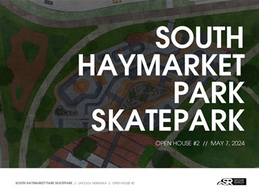 South Haymarket Park Skatepark presentation cover page