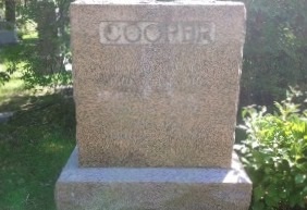 Chief Phillip H. Cooper's tombstone