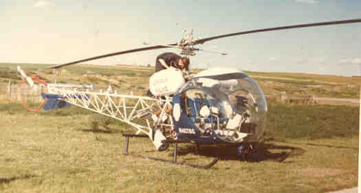 1971 Bell 47-G Helicopter
