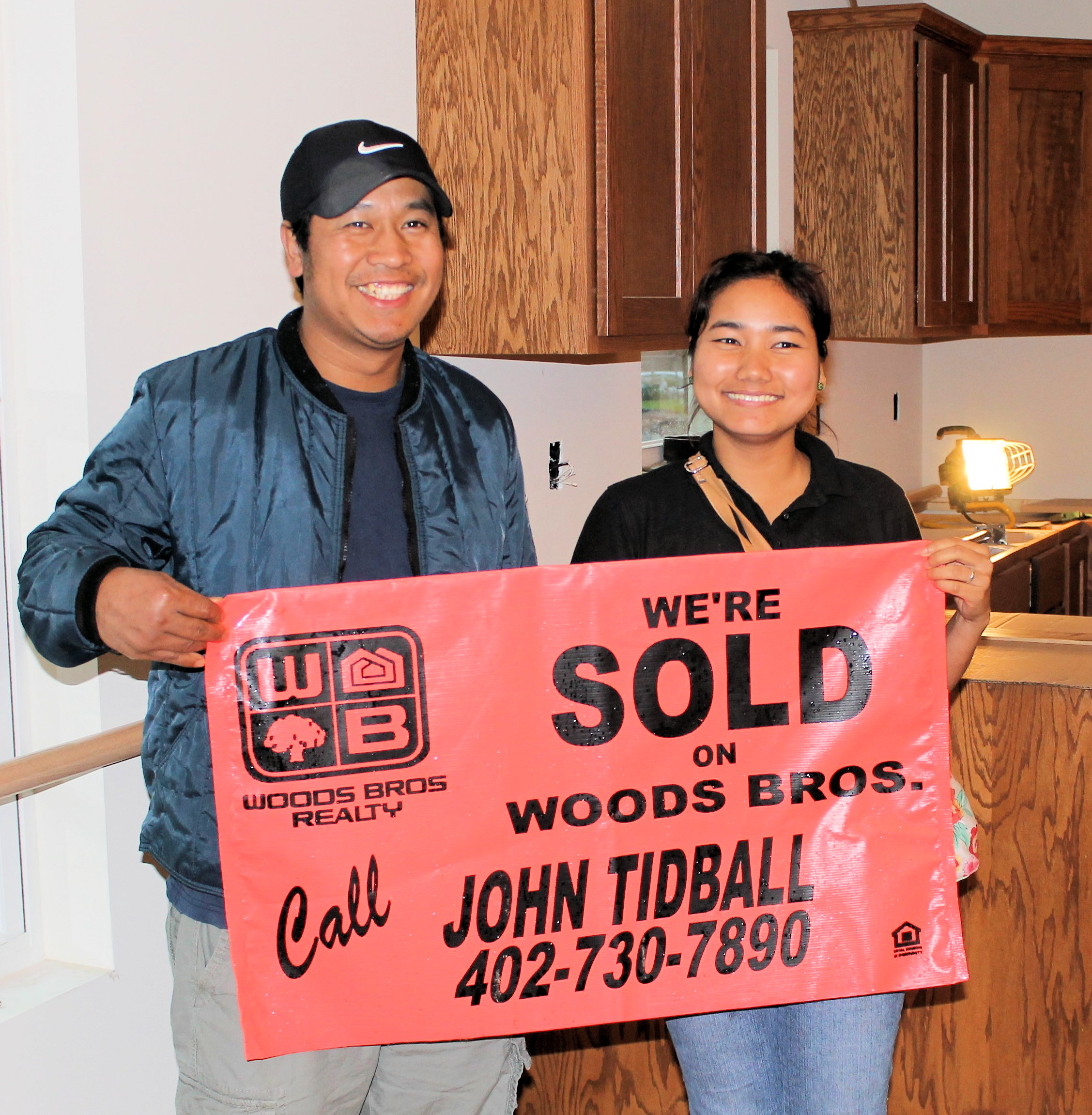 Happy new homeowners who used First Home