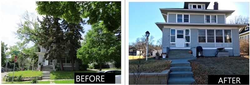 before and after