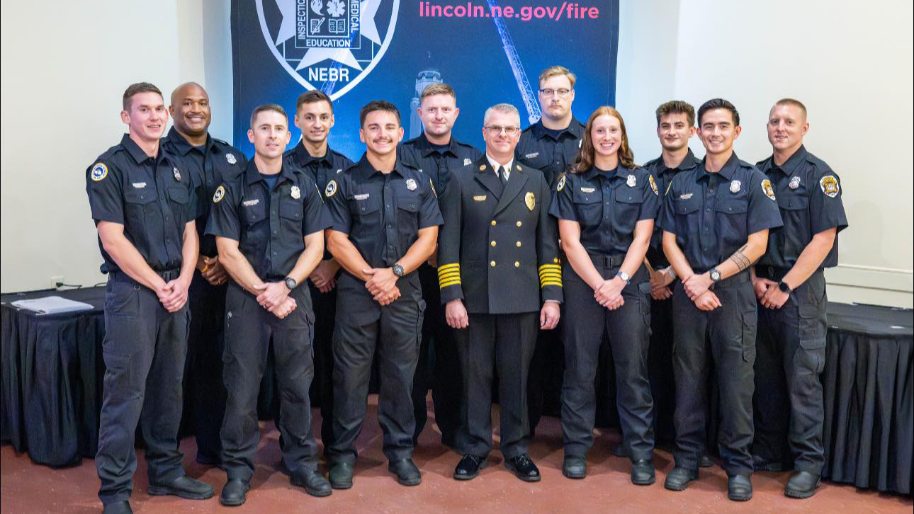 Lincoln Fire and Rescue Graduates