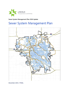 Sewer System Management Plan cover