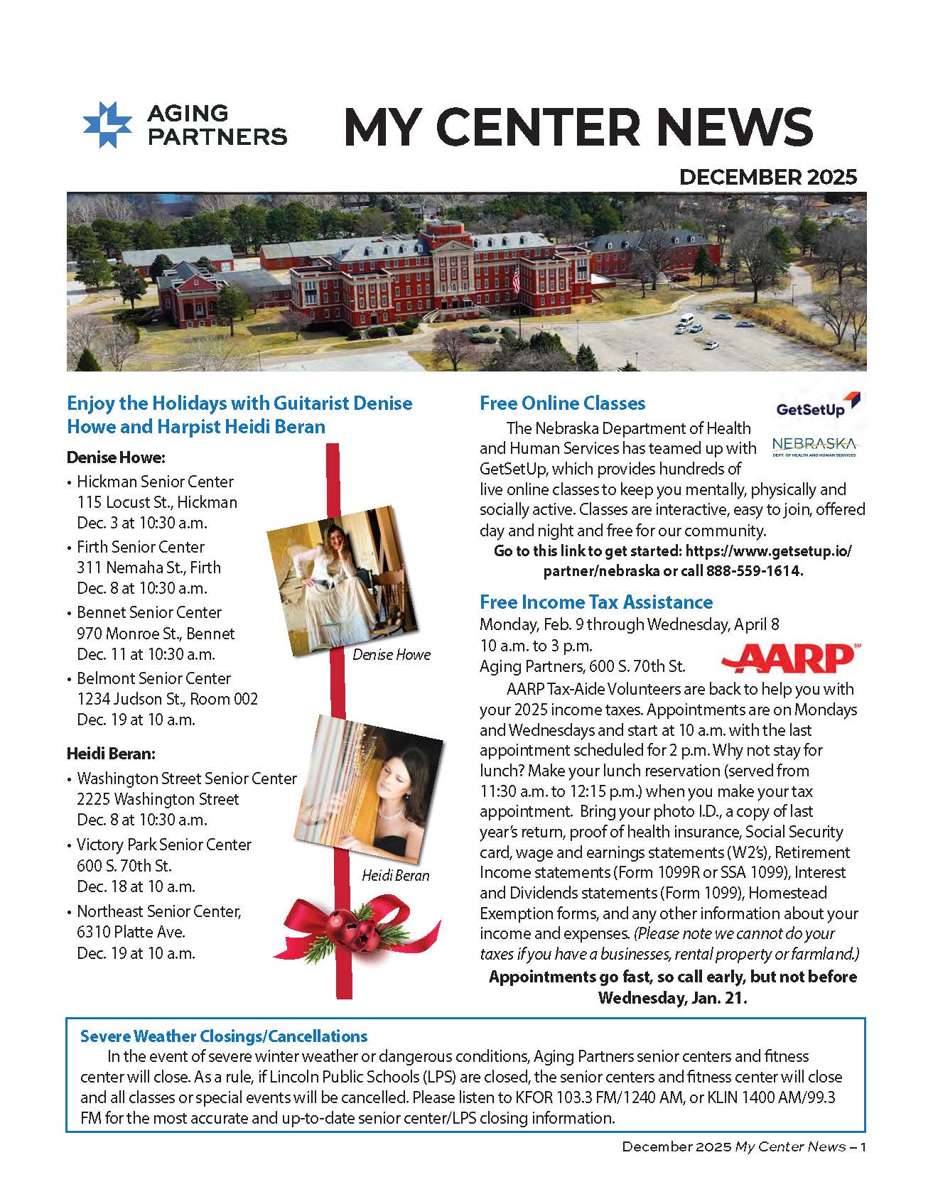 My Center News cover